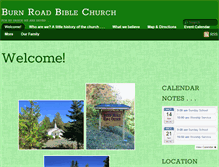 Tablet Screenshot of burnroadbiblechurch.org